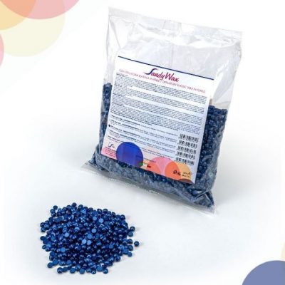 Perle topli vosak 800GR Plavi azulen - Sie depil