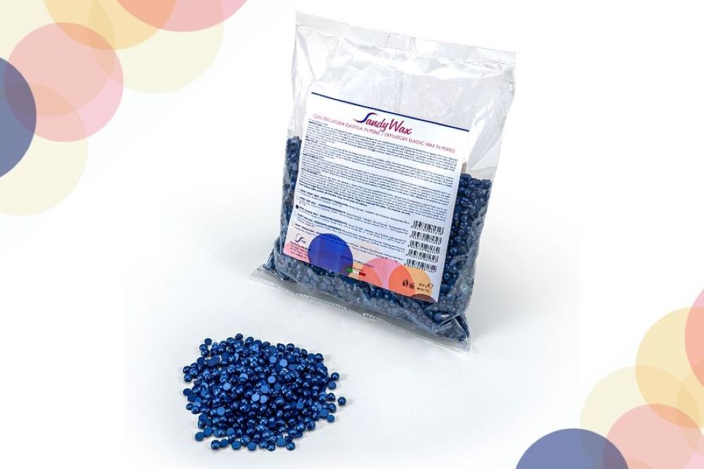 Perle topli vosak 800GR Plavi azulen - Sie depil