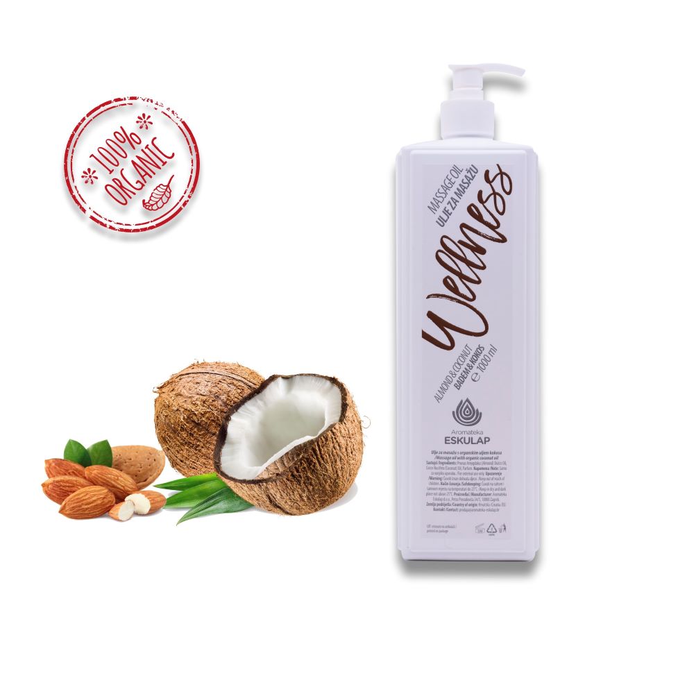 Ulje masažu badem-kokos 1L