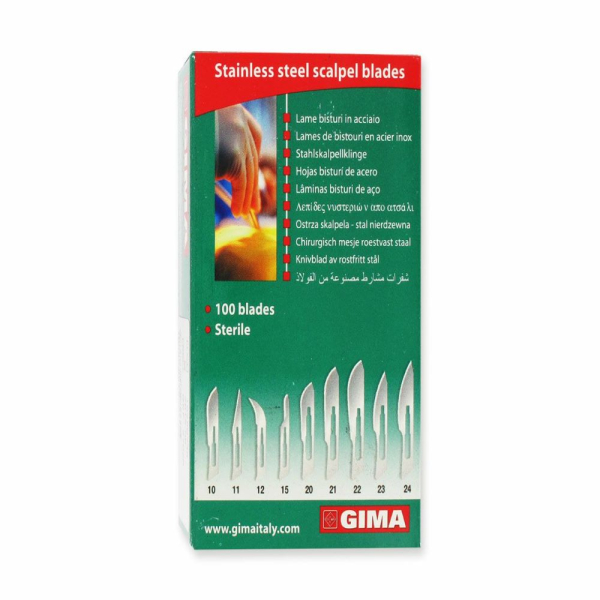Jednokratni skalpeli Gima br. 10 - 100kom - sterilno - Slika 2