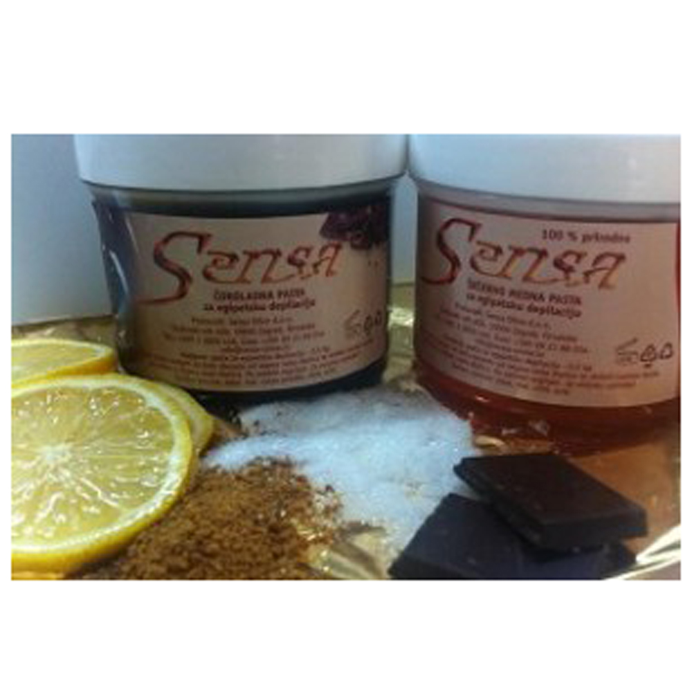 Šećerno medna pasta 500gr - Sensa